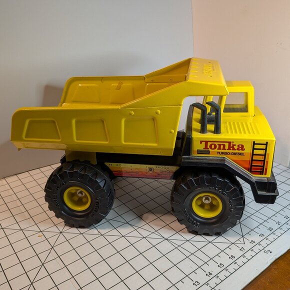 Tonka Other - Mighty Tonka Turbo-Diesel Dump Truck Model 3901 80s Pressed Steel Metal